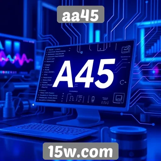 Inovações tecnológicas no site aa45